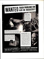 1937 American Blower Corporation Bad Air is Bad Business Vintage Print Ad e2 picture