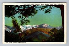 Walsenburg CO-Colorado Greenhorn Peaks San Isabel Natl Forest Vintage Postcard picture