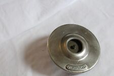 ANTIQUE 250 NICKEL CANDLESTICK TRANSMITTER AND CUP COVER-ORIGINAL picture