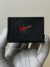 Red Nike Swoosh Pin picture
