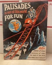 Vintage 1969 PALISADES AMUSEMENT PARK NJ Guide Book Program w/ Map & Photos picture