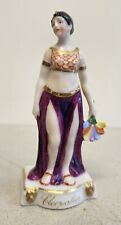 Antique Chelsea Derby CLEOPATRA Porcelain Statue Figurine SHAKESPEARE ENGLAND picture