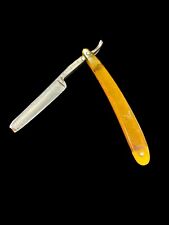 Vintage Gold Seal Straight Razor Rich Leukroth Jersey City New Jersey picture