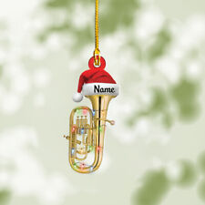 Personalized Instrument Christmas Ornament, Euphonium Euphonium Player Gifts picture