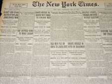 1921 MAY 25 NEW YORK TIMES - OUIMET AND EVANS BEATEN - JONES WINS - NT 8597 picture