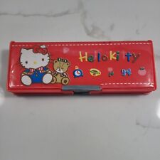 1985 Hello Kitty Pencil Case By Sanrio RARE with Original Pencils Vintage picture