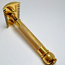 Gillette Old Type [Gold] Open Comb - Vintage Safety Razor picture
