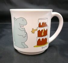 I Never Met A Carbohydrate I Didn't Like Sandra Boynton Hippo Coffee Mug Cup picture