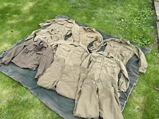 Lot Of 9 Vintage Original WW2 US Military Wool Shirts Pants Jacket MAKE OFFER picture