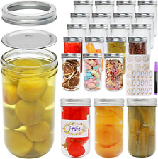 24-Pack 10 Oz Mason Jars with Airtight Lids picture