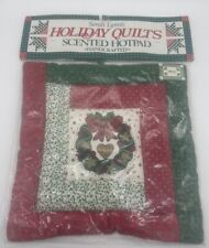 Vintage  Quilted Scented Hot Pad Sarah Lynn's Package Christmas handcrafted New picture