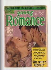 Young Romance v6 #12 (60) Feature Publications 1953  Photo Cover Kirby Art Fair picture