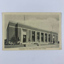Postcard North Carolina Reidsville NC Post Office 1944 Posted picture