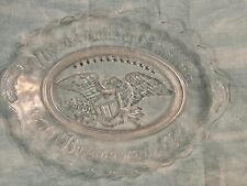 AVON United States of America Bicentennial 1776-1976 Oval Glass Plate 9