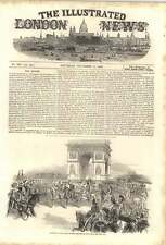 1852 The Budget Triumphal Entry Emperor Napoleon Iii Into Paris picture