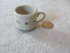 Longaberger Collectors Club Miniature Woven Traditions Blue-Cup/Mug(s) -10 Avail picture