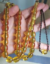 nejaf amber faturan rosary 12*13 mm orginal nejaf beaitiful colection rosary picture