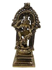 Brass Hindu Religious Goddess mahishasura mardini Mata Idol Figurine Statue picture