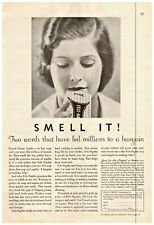1932 Fels Naptha Soap Vintage Print Ad Smell It Two Words That Lead To Bargain  picture