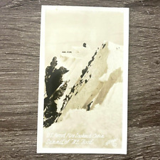 Vintage 1920s US Forest Fire Lookout Cabin Summit of Mt. Hood Oregon Photograph picture