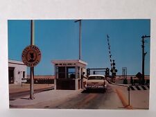 Postcard Vintage Buick at Toll Booth Queen Isabella Causeway Port Isobel Texas picture