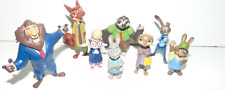 8PCS/SET Disney Zootopia Nick Judy Flash Mini Action Figures PVC Toys Dolls picture