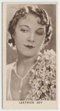 Leatrice Joy vintage 1931 BAT Cinema Artistes Tobacco Card #17 Film Star picture
