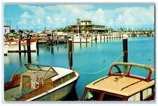 1960 The Magnificent Marina At Clearwater Beach Florida FL Vintage Postcard picture