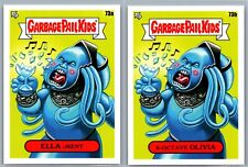 The Fifth Element Diva Bruce Willis Jovovich Garbage Pail Kids Spoof 2 Card Set picture