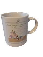 An Honest Day's Work Coffee Tea Mug Free Lunch White 9 oz picture