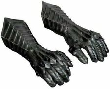 Medieval Steel Gauntlets Late Narzgul Knight Finger Gloves SCA LARP Armor picture