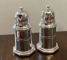 CHRISTOFLE Vintage Silver Plate Salt & Pepper Shakers Made in France picture
