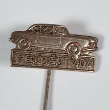 Peugeot 404 Old Metal Stick Pin Badge - Classic Car Vintage - French Classic picture