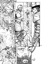Matt Martin's SNOWMAN original art - A Cold Day in Hell page 38 picture