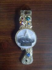 Fort 1959 Vaughan Chicago Gold Tone Jeweled Bottle Opener Washington DC Capitol picture