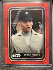 2023 Topps Star Wars Flagship Red #79 Dedra Meero (06/10) Very Rare picture