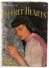 SECRET HEARTS #4  DC Romance  April 1950   Color Photo Cover  Gerber scarcity 5  picture