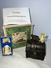 1999 Whimsical Pocket Dragons Real Musgrave ‘Pocket Money’ Bank Orig Box Papers picture