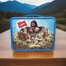 Vintage 1977 KING KONG LUNCHBOX Metal King-Seeley NO Thermos Lunch Box picture