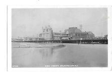 RPPC, Sea Front, Atlantic City NJ Card picture