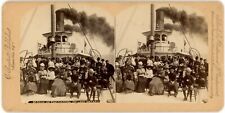 CANADA SV - Ontario - Passengers on Deck of Chicora - Bierstadt 1880s picture
