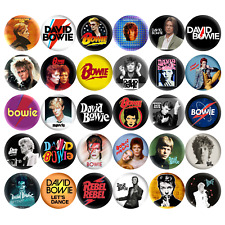 DAVID BOWIE Buttons 70s 80s Art Glam Rock Pop New Wave Music, 1