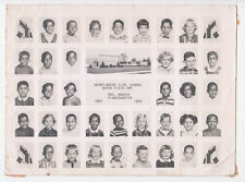 Vintage Photo Henry Doerr School Saginaw, MI 1962 Kindergarten Class Children picture