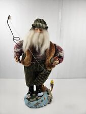 Vtg Old World Style Santa Fisherman Collectable  picture