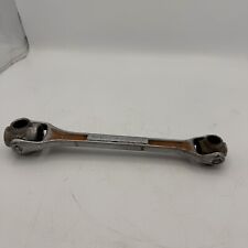 Vtg Williams No.1999 8 in 1 Drop Forged Chrome Alloy Multi-Socket Wrench DogBone picture