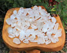 2000 Carat Lot Natural Clear Quartz Points (40 - 60 Crystals) Reiki Healing Wand picture