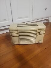 Westinghouse Model H153a Antique Tube Radio Vintage 1940s Cream Ivory    picture