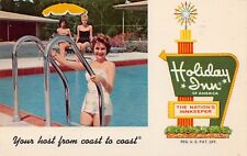 1972 Southfield Michigan MI Holiday Inn N W Detroit Chrome Postcard picture