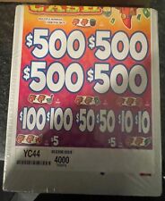 3 Window Pull Tab Tickets Game - Chilli Pepper Cash 500 picture