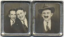 Two guys fooling around, dated 1939 photomatics picture